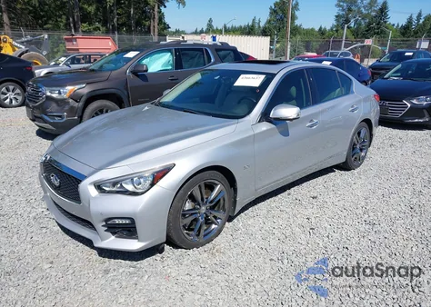 2017 Infiniti Q50 3.0T Sport from USA, damaged, VIN JN1EV7AR8HM841827